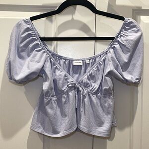 Aritzia Sunday Best Kaia Top Dusk Blue Size: XS NWOT